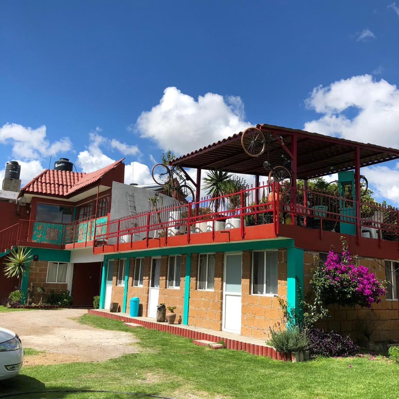 Hotel Las Fumarolas De Don Goyo Cholula Exterior foto
